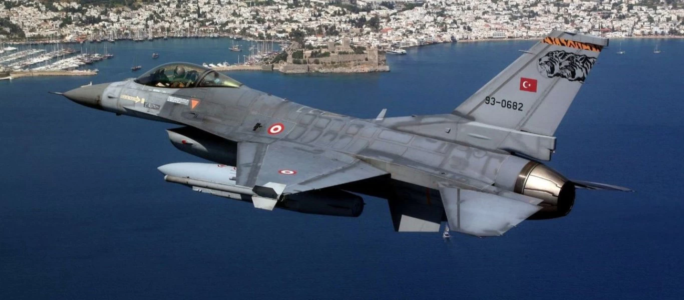 Ρεκόρ πτήσεων εχθρικών μαχητικών πάνω από ελληνικό έδαφος μετά τον Β΄ΠΠ: Τουρκικά μαχητικά πάνω από 7 νησιά!
